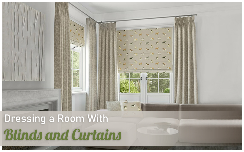 blinds and curtains
