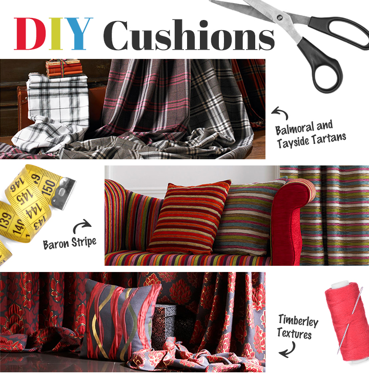 how to make a simple DIY cushion cover