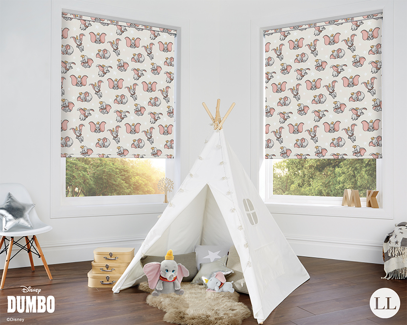 Dumbo blinds by Louvolite available at Loveless Cook Blinds