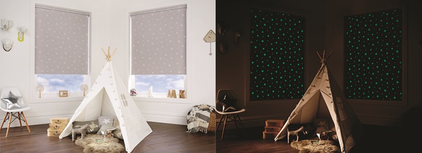 Day and Night Glow in the Dark Blinds