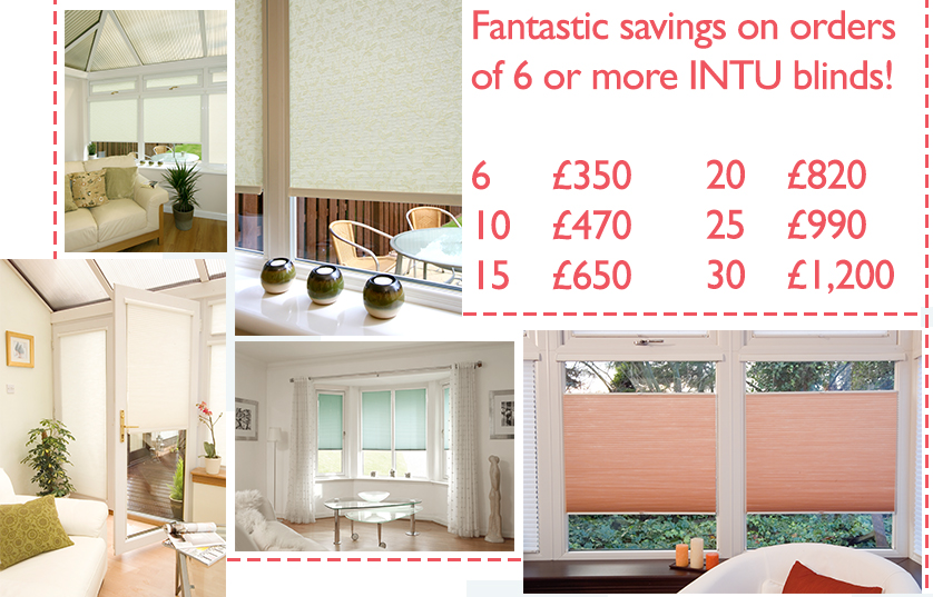 Intu blinds bulk order savings