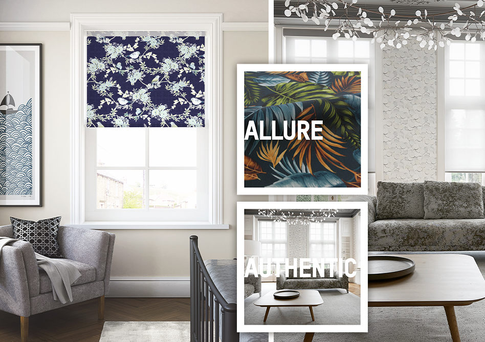 allure and authentic blind fabrics
