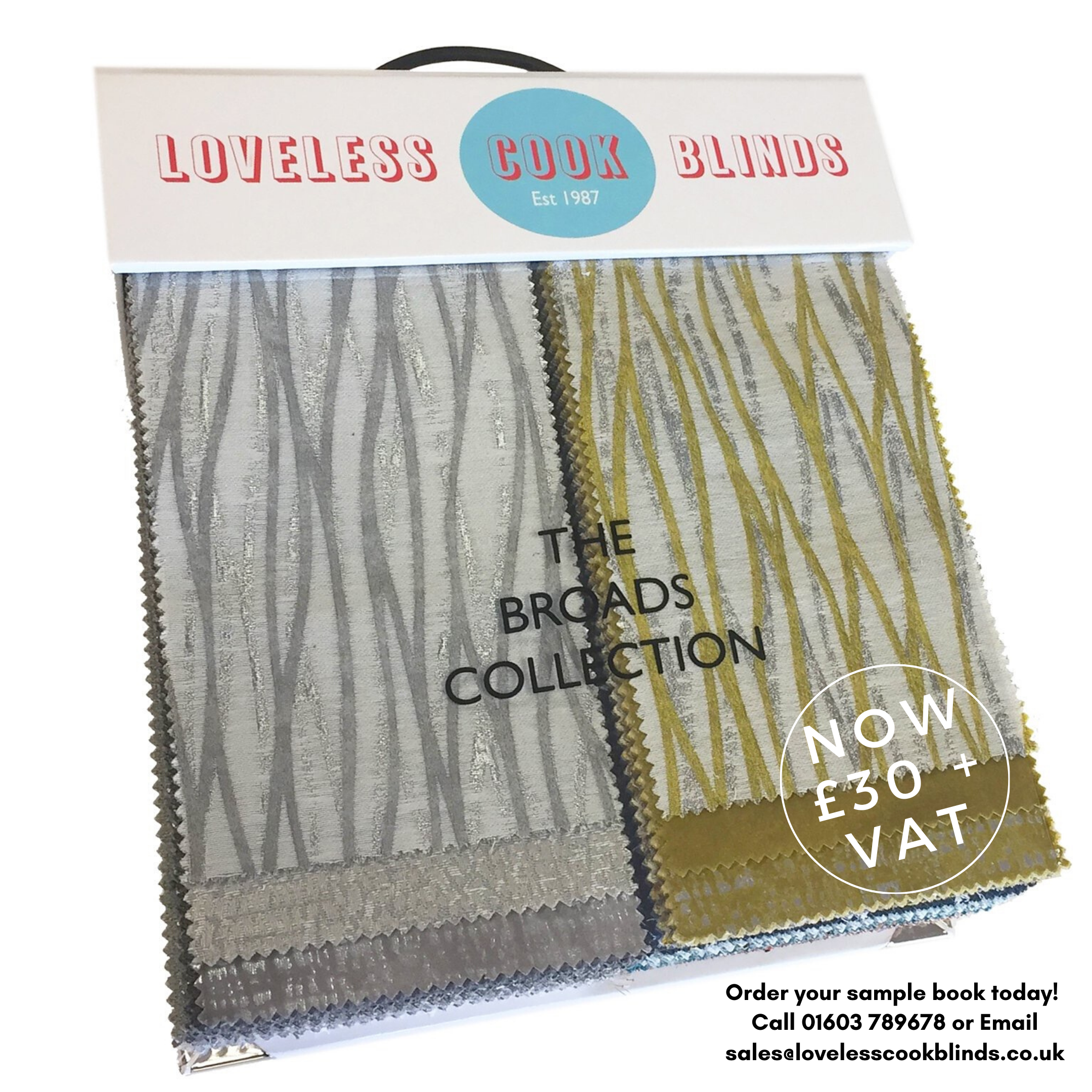 Loveless Cook Blinds Fabric Sample Book
