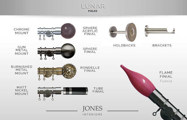 Jones Interiors Lunar poles range