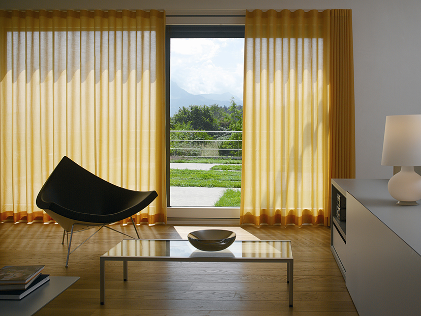 Mellow yellow curtains
