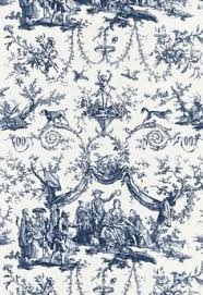 French toile pattern