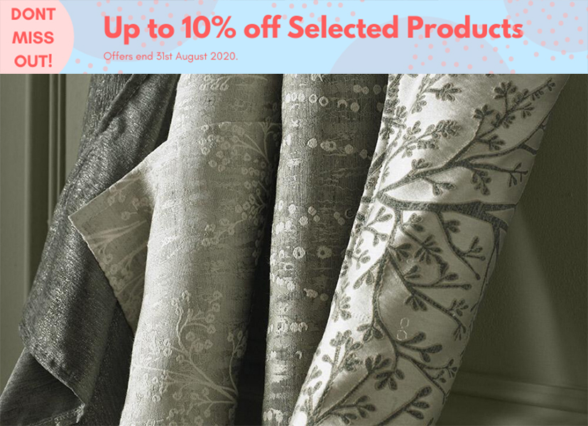 Up to 10pc Off Selected Products