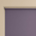 Plum coloured roller blind